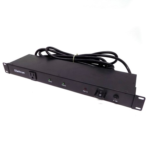 Weltron CL-130A EMI/RFI 9-Outlet Rack Mountable Surge Protector w/ 15 Foot Cord - Picture 1 of 6