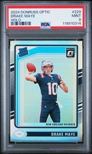 2024 PANINI DONRUSS OPTIC HOLO #229 DRAKE MAYE ROOKIE RC PSA 9