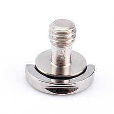 Stainless Steel 1/4inch D Ring Fixing Screw for Camera Tripod Quick Release