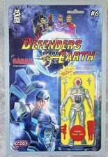 Defenders of the Earth #6 Garax Action Figure Variant Cover B Mad Cave NECA NM
