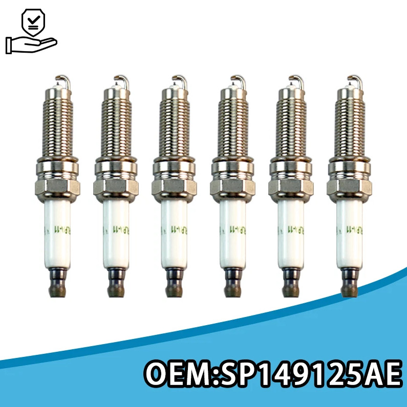 6Pcs Iridium Spark Plugs SP149125AE for 2011-2021 Dodge Jeep 3.6L