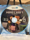 Minecraft Wii U Edition (Nintendo Wii U, 2015) Disc Only! Works Great! MINT! 🔥