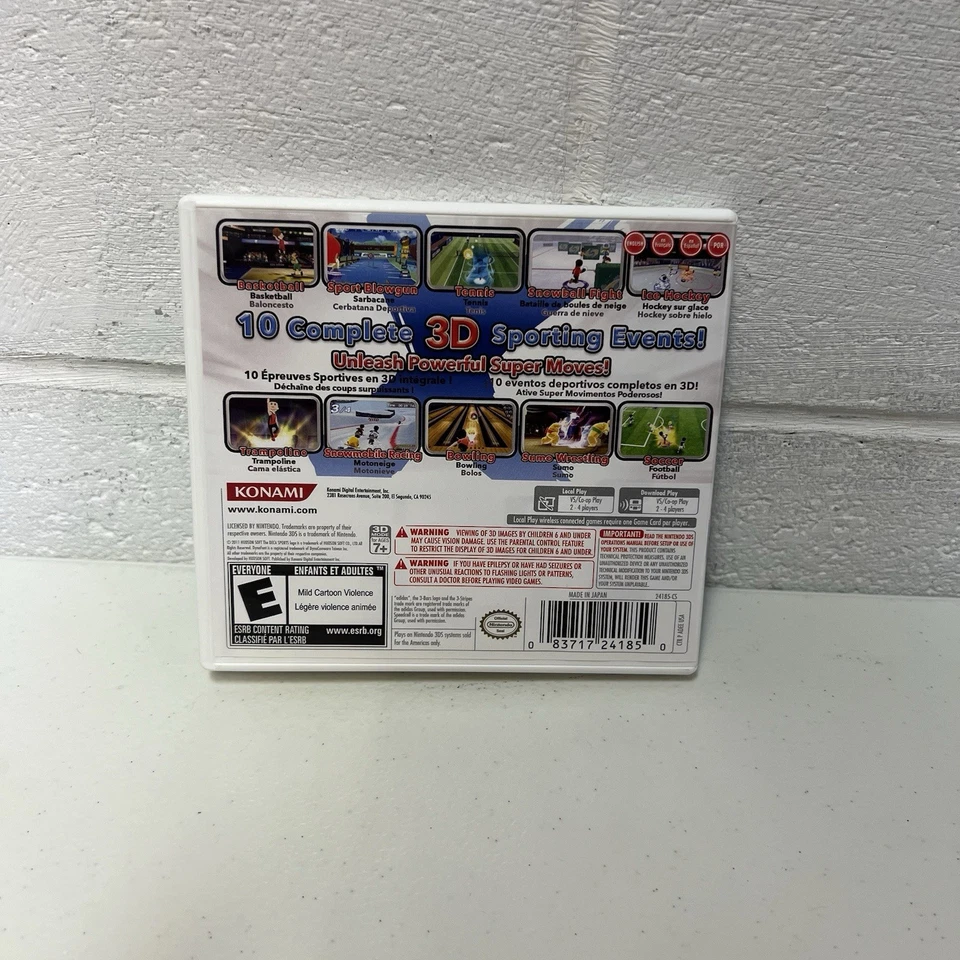 Deca Sports Extreme Nintendo 3DS 2011 Полный Чехол и Руководство Протестировано Работает - Изображение 2 из 4