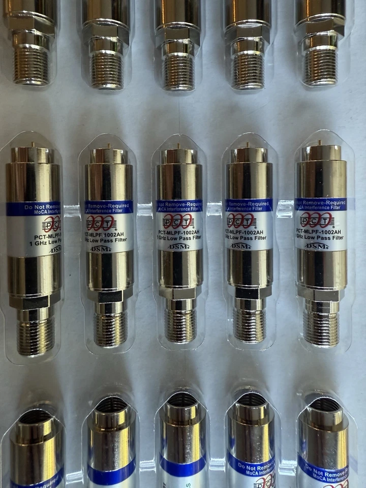 230 Qty PCT-MLPF-1002Ah Inline MoCa Filter  bandwidth  MHz for MoCA - Image 2 of 3