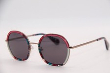 NEW WOOW SUPER BUSY 1 COL 1385 PURPLE BLUE GRAY AUTHENTIC SUNGLASSES 50-21 K1