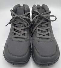 HOBIBEAR High Top Unisex Barefoot Shoes Gray Women 10.5 Men 9.5 UK 8.5 EU 43