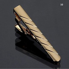 Men's Tie Pin Clips for men Stainles Steel Gold Tie Clip Tie Bar Wedding Tie Pin
