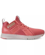 NWT Puma Women's Enzo Premium Mesh Casual Sneaker Soft Foam Size 7 Shell Pink
