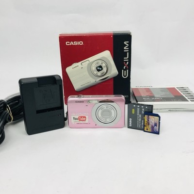CASIO EXILIM EX-Z80 Pink Digital Camera 8.1MP Tested W/ Battery