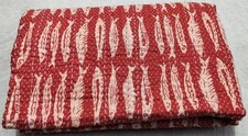 Block Print Kantha Quilt Cotton Indian Bedspread Handmade Bedding Blanket Throw