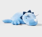 Pillowfort Weighted Plush Blue Dinosaur 3lbs New No Tags Good For Anxiety