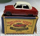 Matchbox/Lesney #22A VAUXHALL CRESTA, w/Type B Box, in Near-Mint condition!