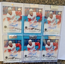 2018-19 Filip Hronek Upper Deck Clear Cut Rookie Autograph RC Auto CCR-FH