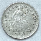 1857 Liberty Seated Half Dime