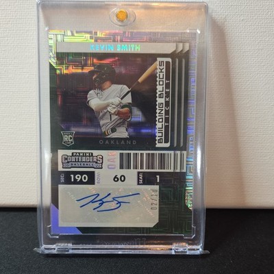 KEVIN SMITH ~ 2022 Panini Contenders Building Blocks Ticket AUTO #18 (2/10)
