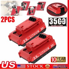 2PCS For Porter Cable PCC681L 20V MAX Lithium-Ion Battery PCC685L PCC681L