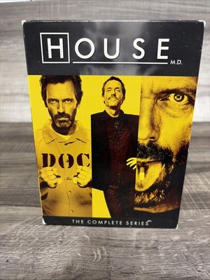 House: The Complete Series (DVD, Season 1-8) Hugh Laurie, Omar Epps