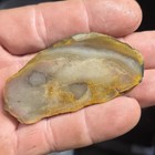 Lot of 3 Polished Agatized Chert Lapidary Stone Slabs/Slices - 112g Cabbing — photo 4