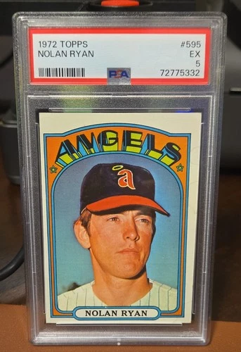 1972 Topps - Nolan Ryan #595 PSA 5