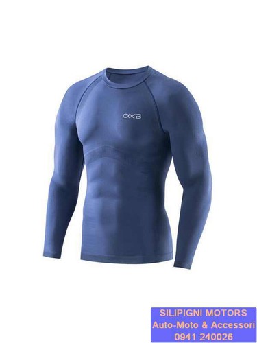 Maglia Termica Intimo Tecnico OXYBURN 5061 CORE Extra Traspirante Colore  Navy | eBay