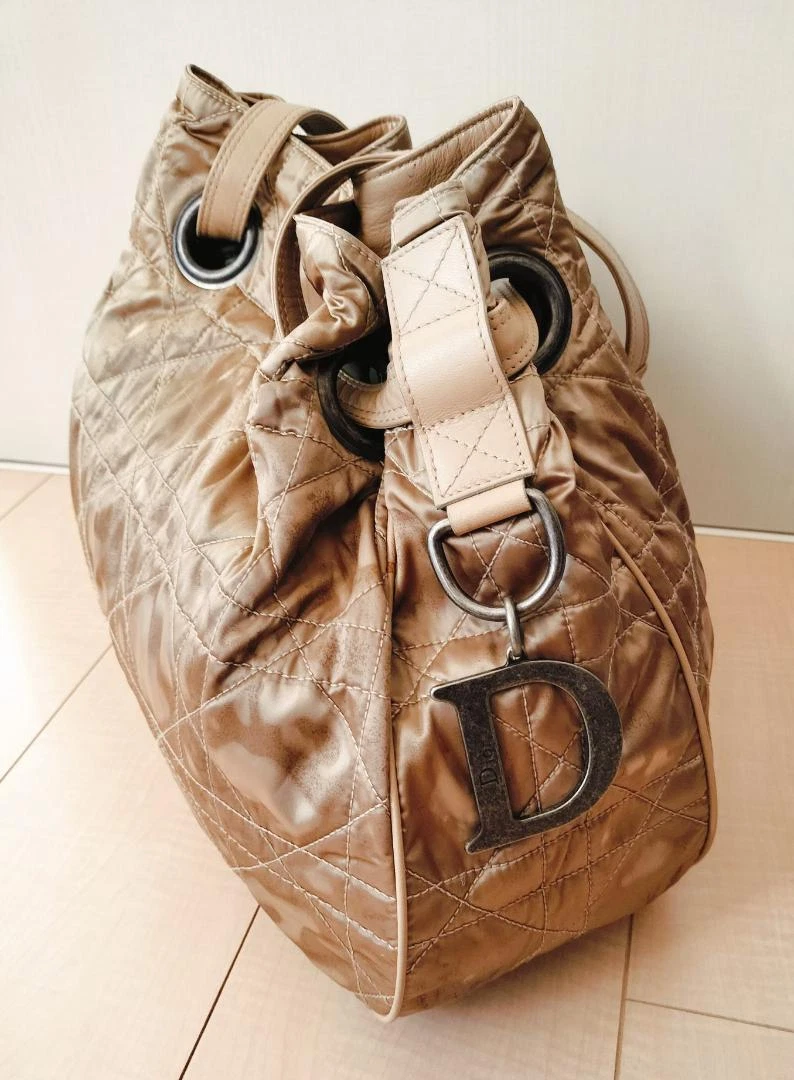 Sac fourre tout Christian Dior à cordon