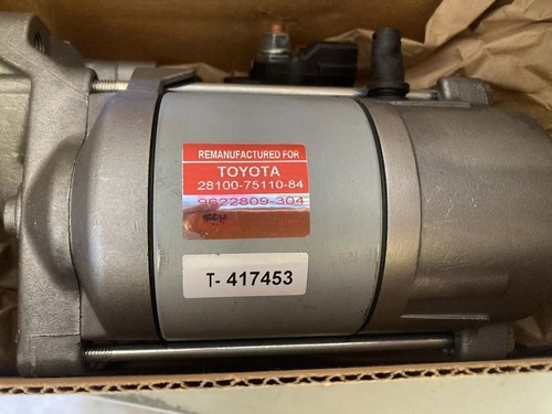 Remanufactured Toyota Denso Starter 28100-75110-84 - Picture 4 of 4