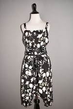 J.O.A. NEW $95 Haddie Floral Handkerchief Sleeveless Dress Large