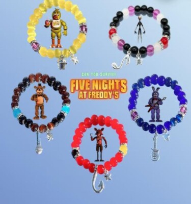 Five Nights At Freddy's 5pcs Bracelets