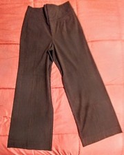 Nanette Lepore Dark Gray pants size 12 never worn wide flare NEW