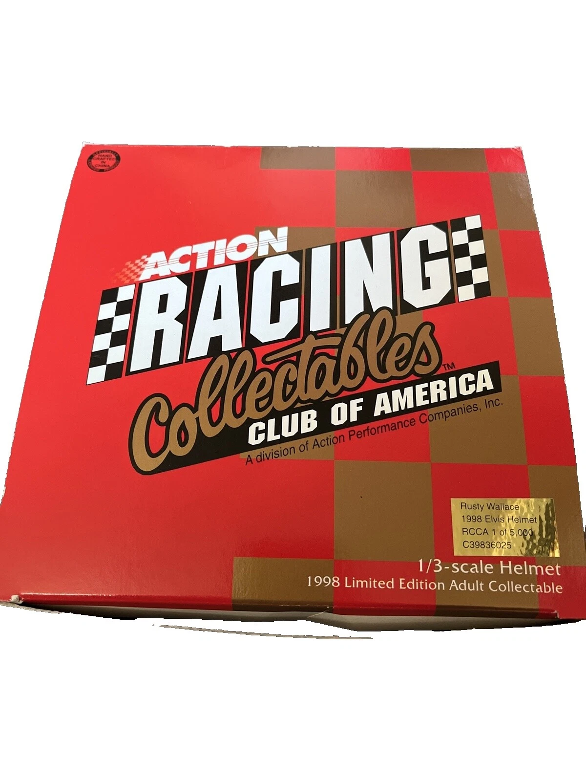 RCCA Diecast Racing Cars 1998 Vehicle Year