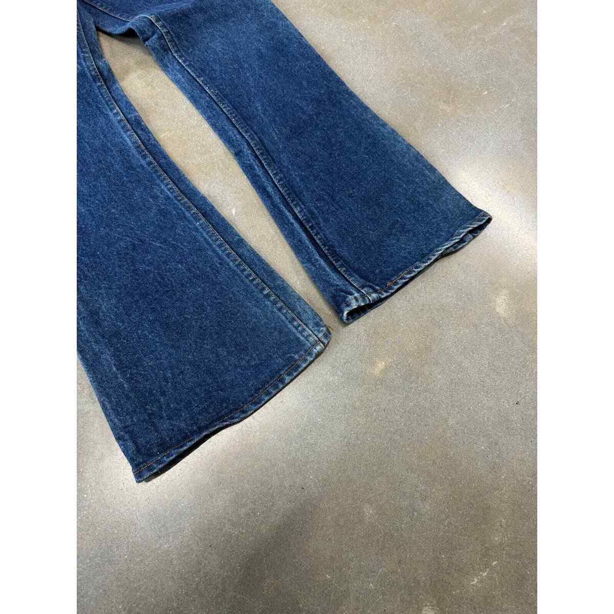 Vintage 1980s Levis 646-0217 Orange Tab Flared Jeans 42 Vintage 1980s Levis 646-0217 Orange Tab Flared Jeans 42