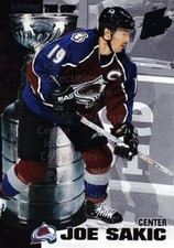 2002-03 Pacific Quest for the Cup Raising the Cup #3 Joe Sakic