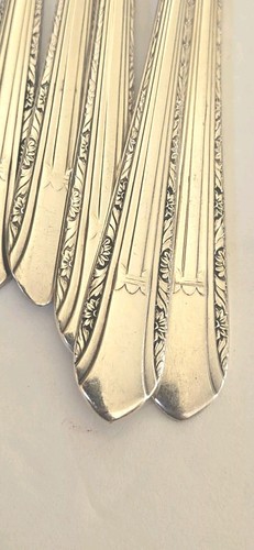 Wm Rogers IS Silver Plate Regent 70 PC Flatware Set Vintage 1938 - Picture 16 of 19