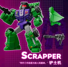 Blokees Transformers Galaxy Version 04 Fractured Space-Time Scrapper Age14 