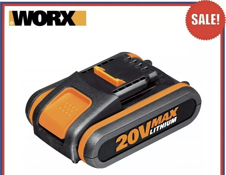 WORX WA3551.1 Powershare 20V 2Ah MAX Lithium ion Battery Worx