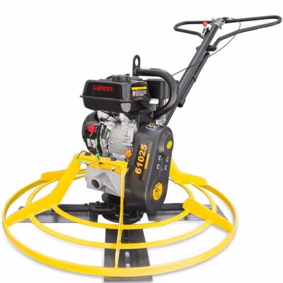 5.5HP 196cc Gas Power Walk-Behind Trowel Concrete Cement Surface Smooth Handle