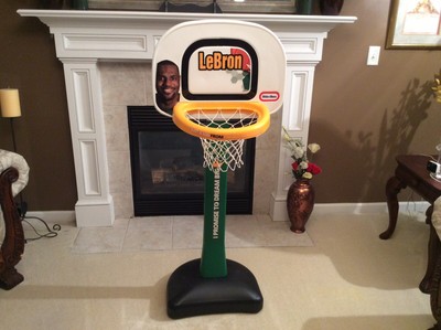 lebron james little tikes basketball hoop
