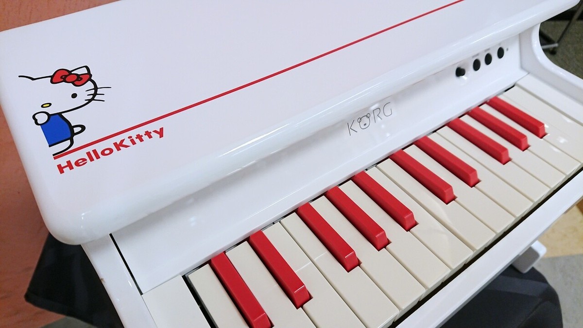 鍵盤楽器 KORG microPIANO Hello Kitty KORG tinyPIANO Sanrio Pompompurin & Hello Kitty Keyboard Toy