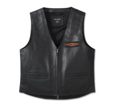 HARLEY-DAVIDSON City Limits Leather Vest für Herren