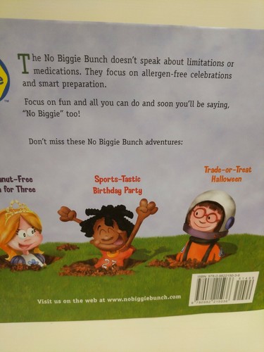 THE NO BIGGIE BUNCH books: Dairy-Free Dino-Licious Dig & Sports-Tastic Birthday - Afbeelding 7 van 7