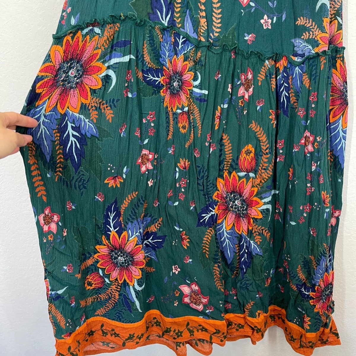 Patrons of Peace Maxi Dress Women's XS Floral Boho Green Short Sleeve with Belt | eBay Patrons of Peace Maxi Dress Women's XS Floral Boho Green Short Sleeve with Belt | eBay