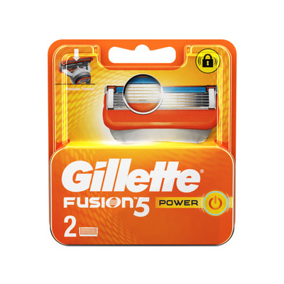 Gillette Fusion Power shaving Razor Blades (Cartridge) 2s pack fs