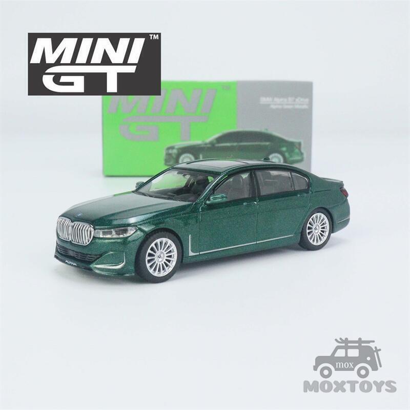 MINI GT 1:64 Alpina B7 xDrive Alpina Green Metallic Model MINI GT 1:64 Alpina B7 xDrive Alpina Green Metallic Model