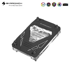 Barrowch RGB CPU Water Cooling Block for AMD AM3 AM4 AM5 FBLTGA-04N