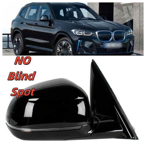 For BMW X3 G01 G08 18-21 5Pins Black Turn Light Mirror Assembly Right Passenger