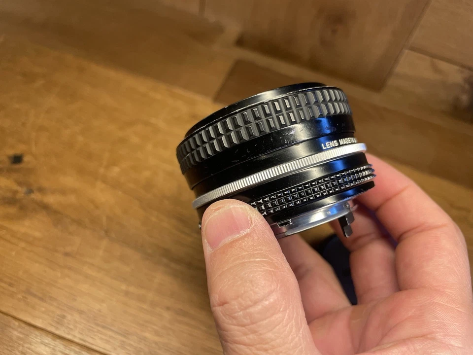 Lente Nikon Ai Nikkor 20mm F/4 Gran Angular MF Desde Japón #C2-6 - Imagen 3 de 4