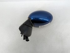2005 Mini Cooper Driver Left Side View Power Door Mirror Blue PX86O