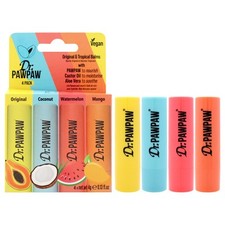 Original and Tropical Balms by Dr. PawPaw for Women - 4 Pc Kit Set