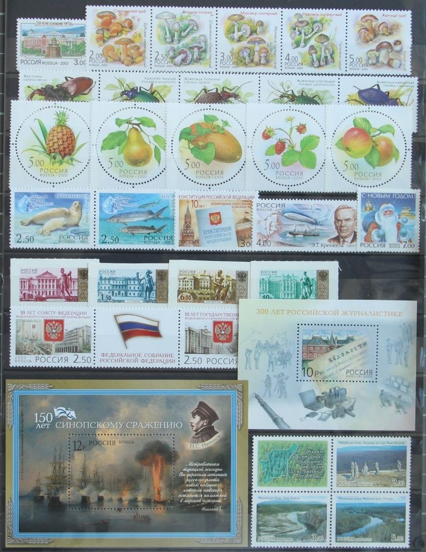 Russia Year 2003 MNH #KG668