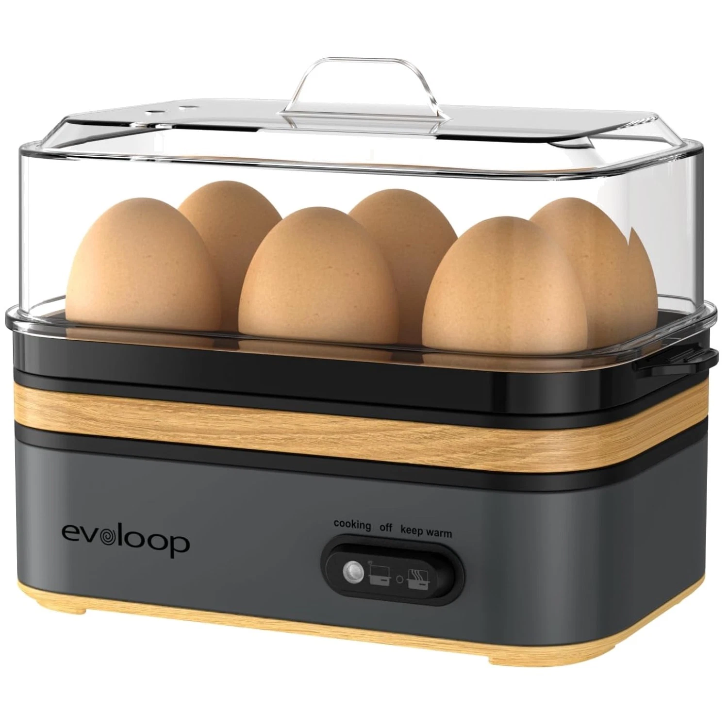Versatile Egg Cooker - Includes Poaching & Omelet Trays
Opens in a new window or tab